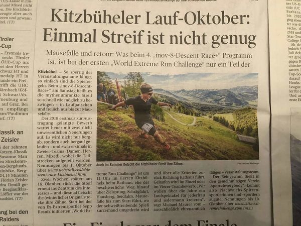 Bericht Tiroler Tageszeitung Sept 21